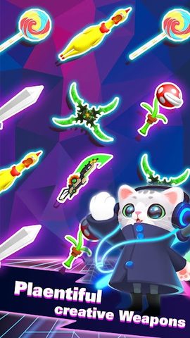 Screenshot 3: Sonic Cat - Slash the Beats