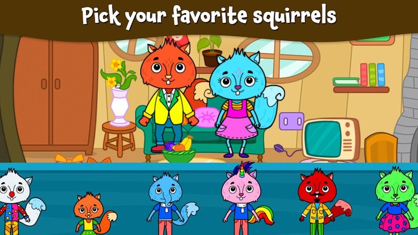 Screenshot 6: Animal Town - My Squirrel Home