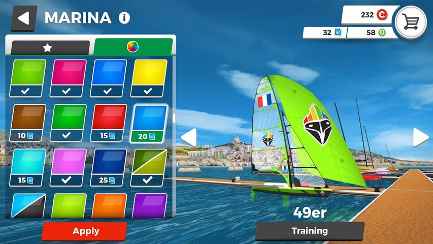 Screenshot 5: Virtual Regatta Inshore