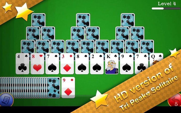 Screenshot 5: Classic Tri Peaks Solitaire