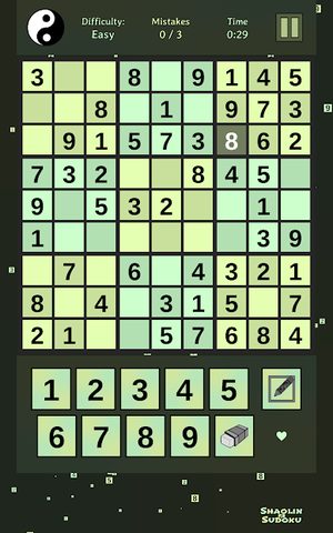 Screenshot 18: Shaolin Sudoku - The Yin Yang