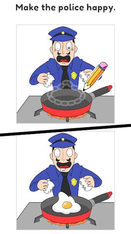 Screenshot 3: Draw Happy Police - Draw Games