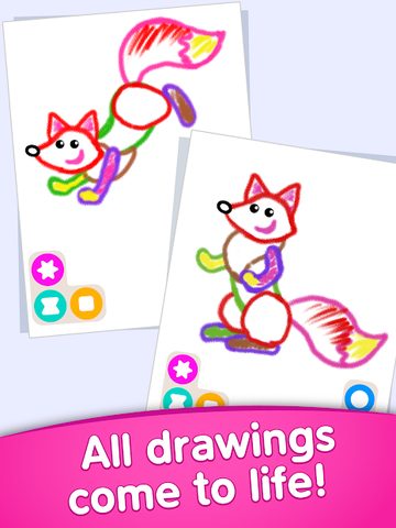 Screenshot 19: Toddler coloring apps for kids! Drawing games!
