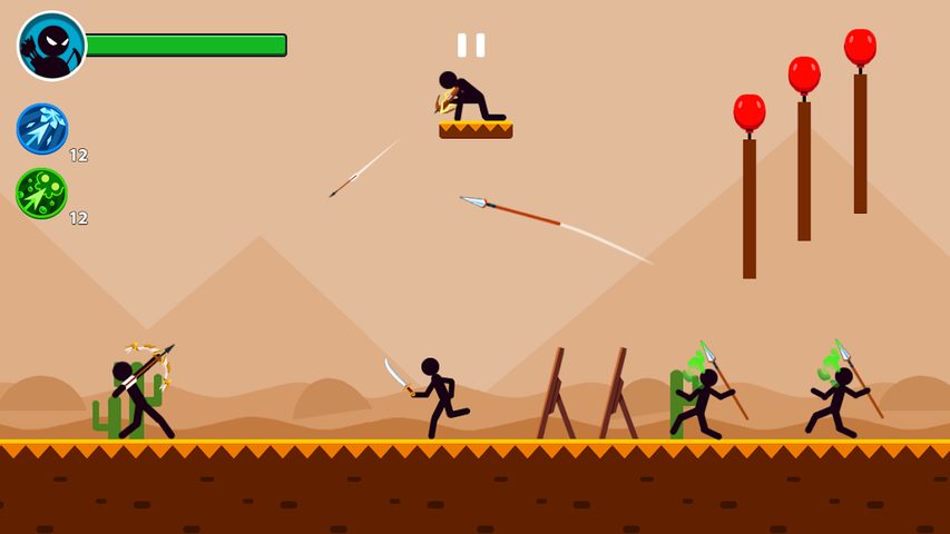 Screenshot 2: Stickman Archery Master - Archer Puzzle Warrior