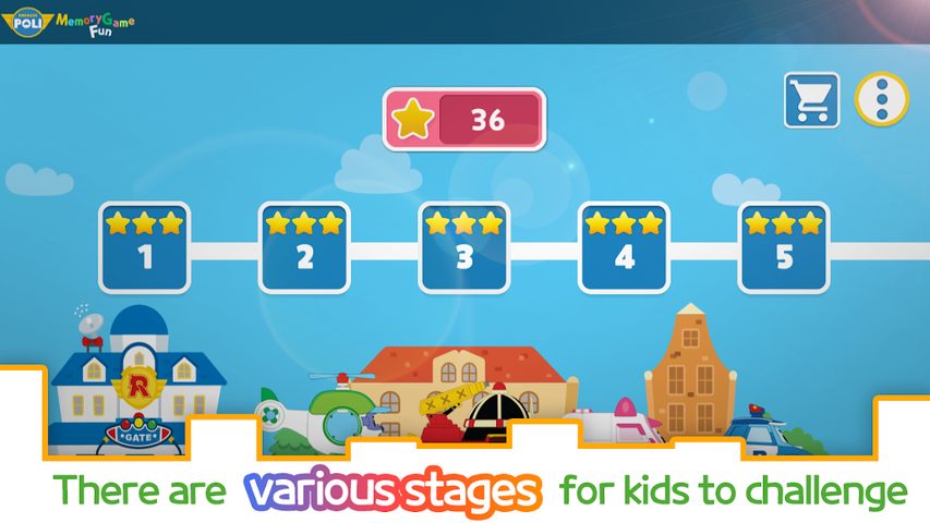 Screenshot 12: Robocar Poli: Memory Game Fun