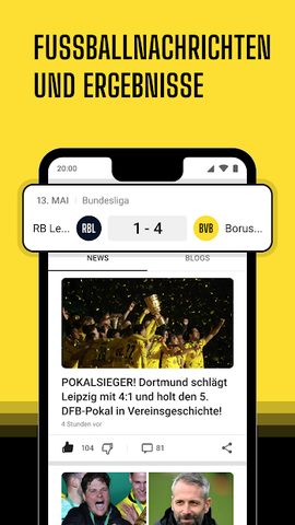 Screenshot 2: Dortmund Live: Fußball News