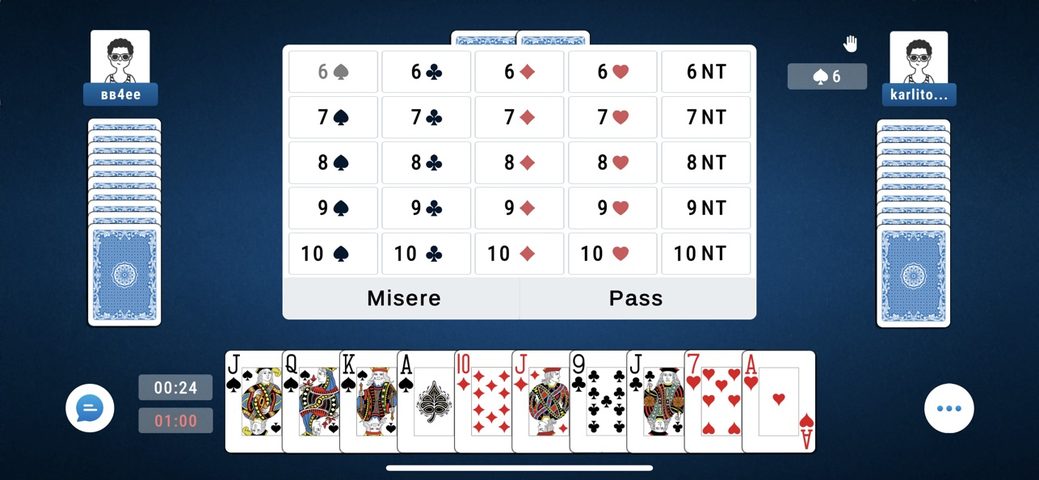 Screenshot 2: Preferans: Classic Card Game 4+