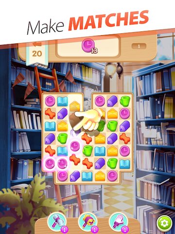 Screenshot 14: Tiles & Tales - Match 3 Puzzle & Interactive Story