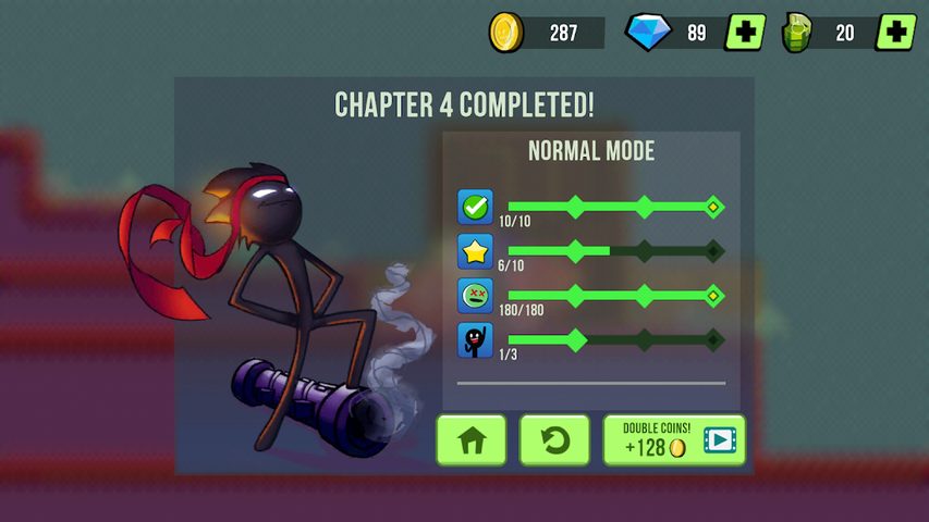 Screenshot 5: Stickman vs Zombies
