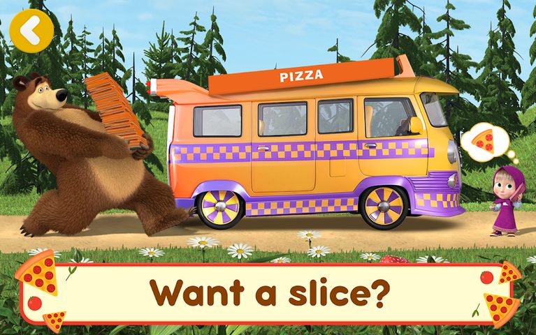 Screenshot 15: Masha and the Bear Pizza Maker