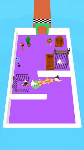 Screenshot 2: Rescue Master-A cat running game that helps animal