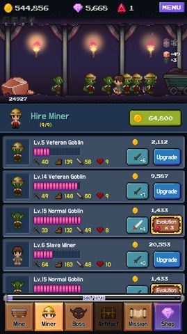 Screenshot 1: Mine World
