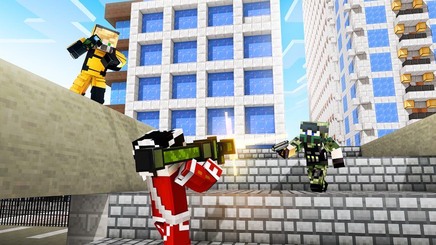 Screenshot 1: Block Guns: Online Shooter 3D