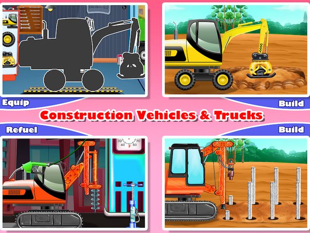 Screenshot 7: Construction Vehicles & Trucks