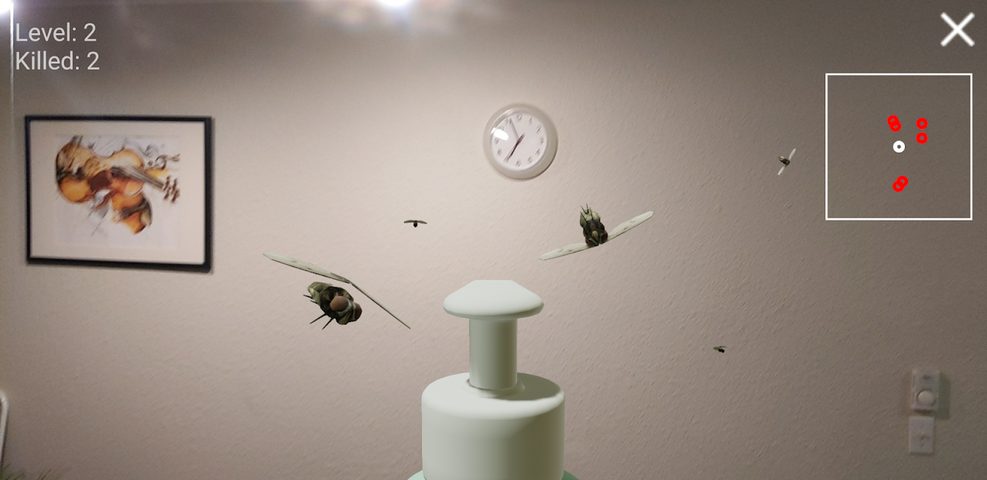 Screenshot 3: Kill Bugs AR
