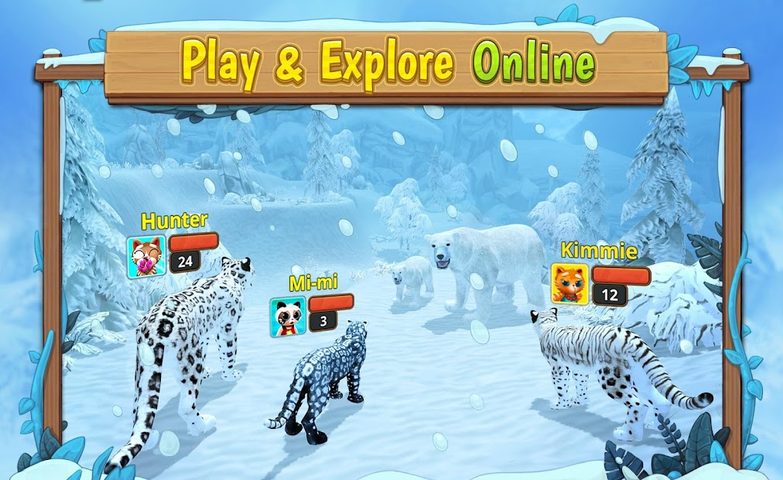 Screenshot 15: Snow Leopard Family Sim Online