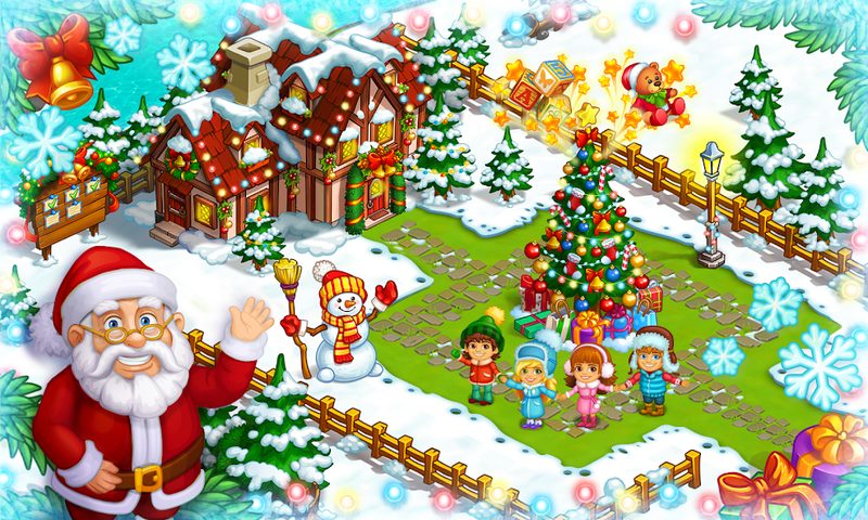 Screenshot 16: Farm Snow - Santa family story