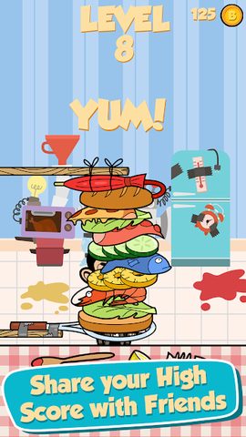 Screenshot 5: Mr Bean - Sandwich Stack
