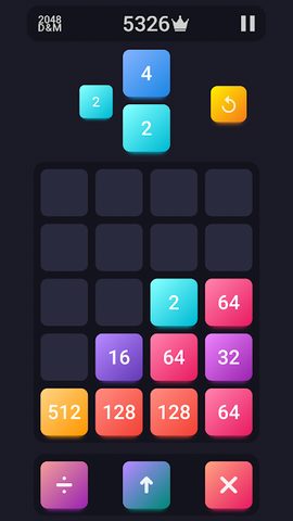 Screenshot 3: 2048: Drop And Merge