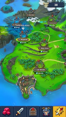 Screenshot 4: Idle Dungeon Manager - PvP RPG