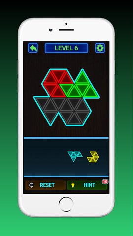 Screenshot 11: Glow Block Triangle Puzzle