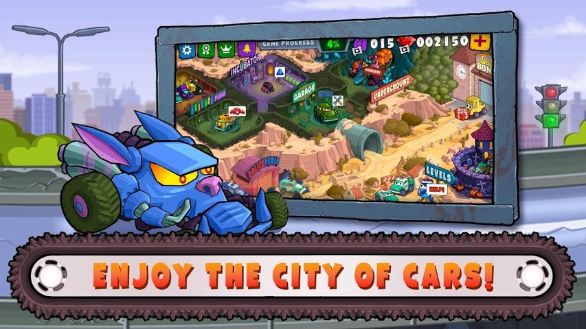 Screenshot 16: Car Eats Car 3 Hill Climb Race