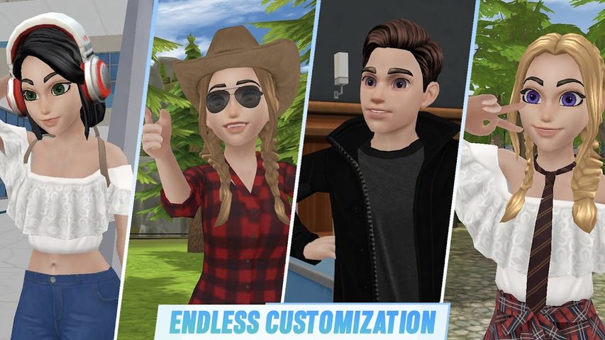 Screenshot 3: Virtual Sim Story: Home & Life