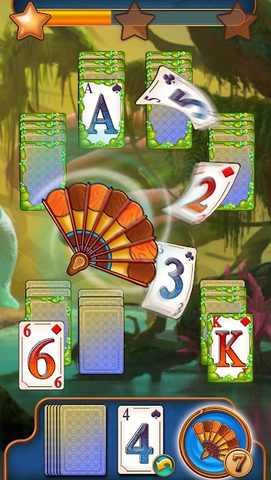 Screenshot 3: Tri Peaks Offline Solitaire
