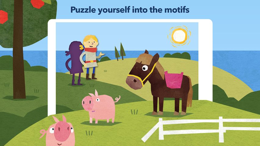 Screenshot 1: Fiete Puzzle - Puzzle games for kids 3+