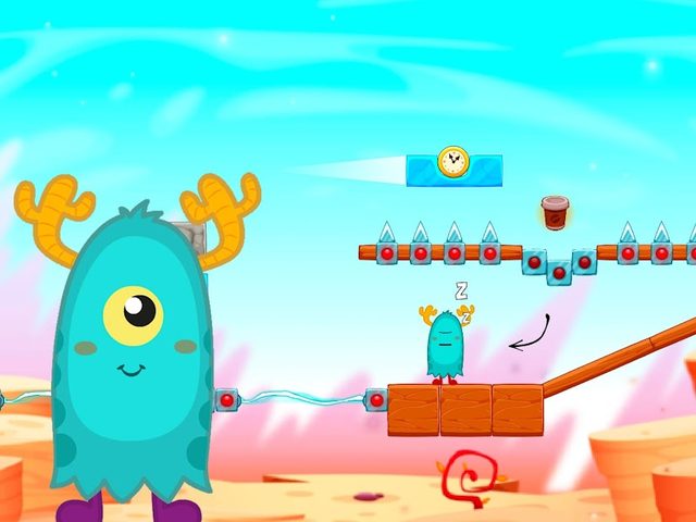 Screenshot 9: Alarmy & Monsters: physics puzzle game