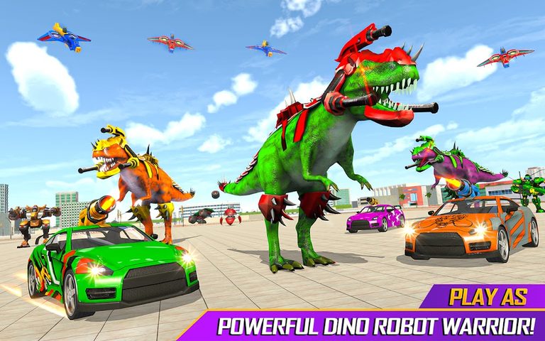 Screenshot 9: Dino Robot Games: Flying Robot