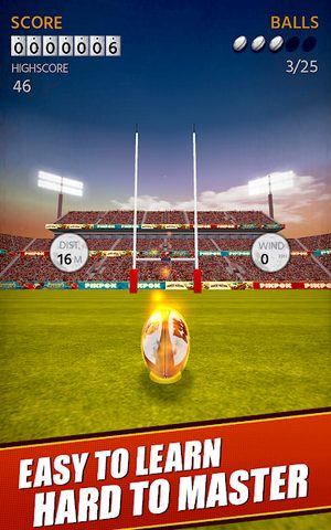 Screenshot 5: Flick Kick Rugby Kickoff