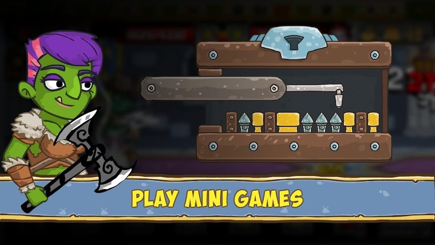 Screenshot 3: Let's Journey－idle clicker RPG