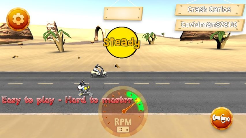 Screenshot 4: Motorcycle drag racing edition