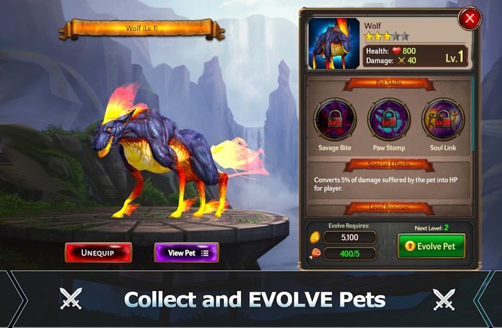 Screenshot 3: Dawnblade: Action RPG
