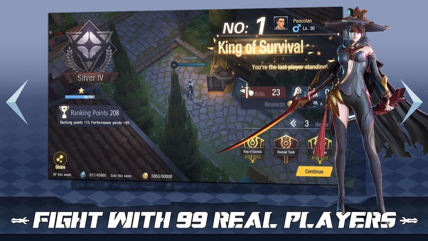 Screenshot 10: Survival Heroes - MOBA Battle