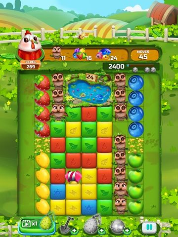 Screenshot 24: Fruit Funny Blocks: farm cubes
