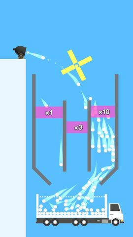 Screenshot 3: Clone Ball Cannon - Drop & Multiplication Puzzle