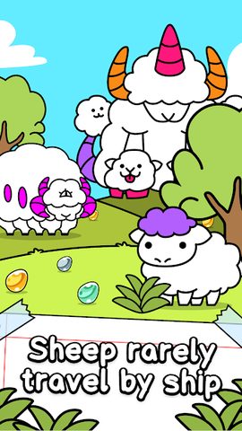 Screenshot 1: Sheep Evolution: Merge Lambs