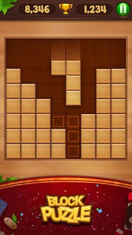 Screenshot 1: Wood Block Puzzle