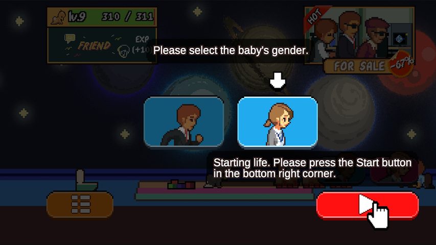 Screenshot 2: Life is a Game
