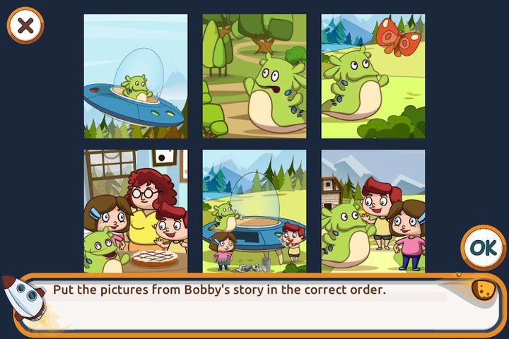 Screenshot 2: Alien Story - Fairy Tale for Kids