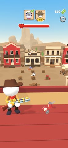 Screenshot 1: Western Sniper: Wild West FPS