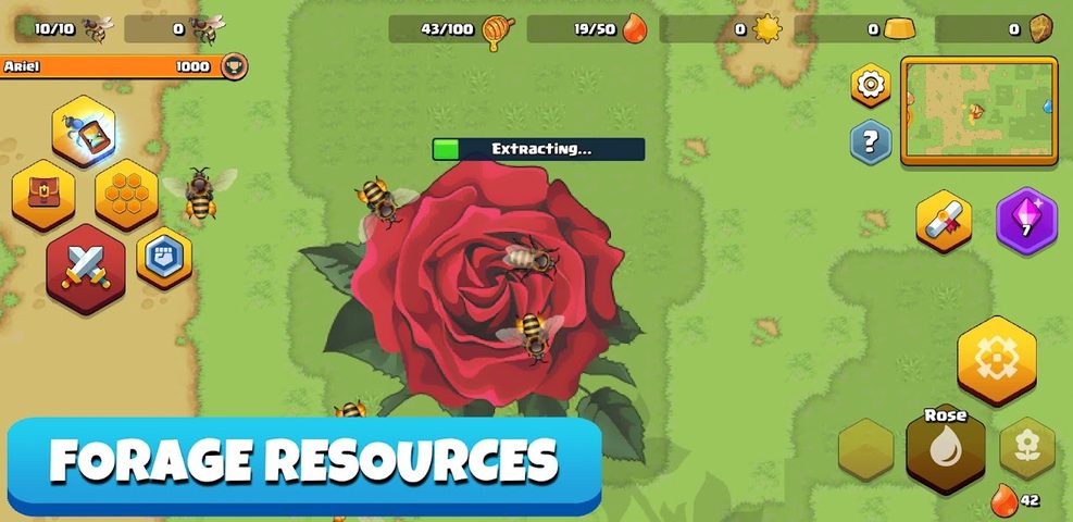 Screenshot 2: Pocket Bees: Colony Simulator