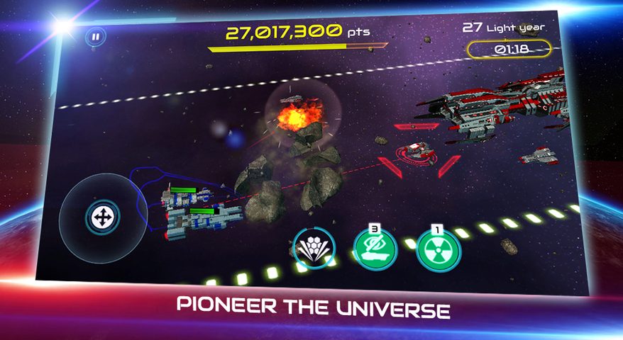 Screenshot 8: Starship battle