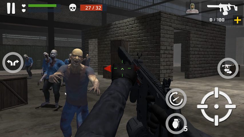 Screenshot 6: Dead Zombie Battle : Zombie Defense Warfare