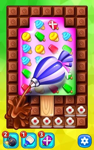 Screenshot 2: Ice Cream Paradise: Match 3