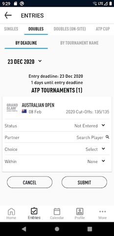 Screenshot 4: ATP PlayerZone