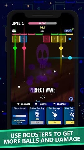 Screenshot 3: Idle Ball Shooter