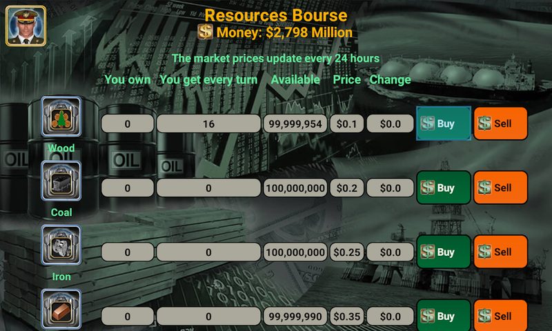 Screenshot 3: World Leaders Online: Turn-Based Strategy MMO Game